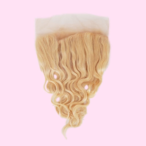 Brazilian 360 Russian Blonde Body Wave Lace Frontal