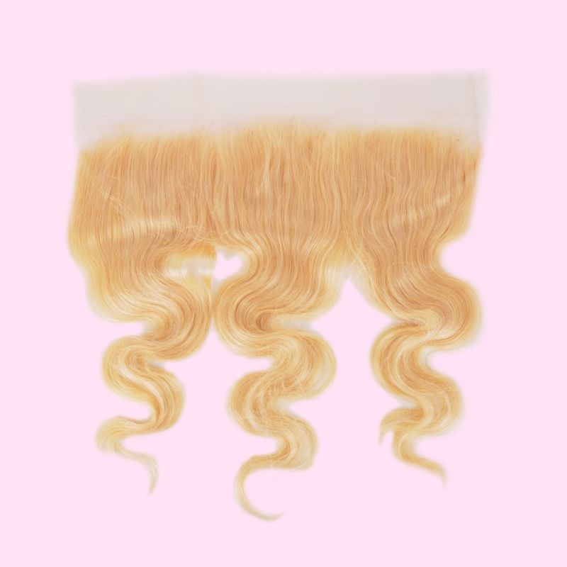 Brésilien Blonde Body Wave Frontale